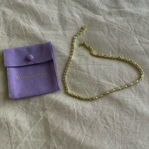 Melinda Maria isla tennis necklace